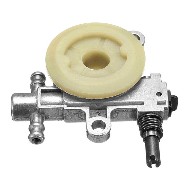 foto del prodotto pompa dell olio per motosega in lega di alluminio plastica 2500 3800 25cc 38cc accessori per ingranaggi a vite senza fine per pompa dell olio