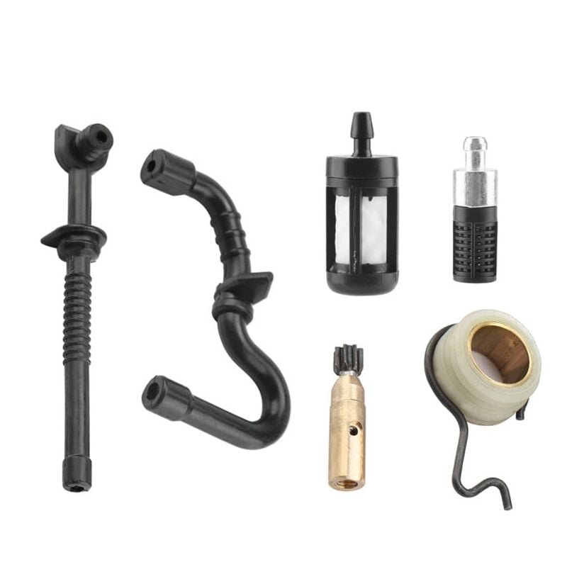 foto del prodotto pompa dell olio per motosega, pompa dell olio, per stihl ms180 ms170 018 017 kit filtro tubo carburante per pompa dell olio per pompa a vite senza