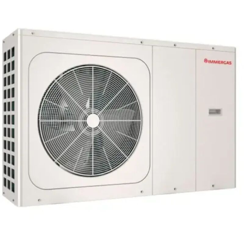 foto del prodotto pompa di calore aria-acqua monoblocco inverter monofase modello magis m magis m12 -potenza utile risca.11,70kw - raffre.12,00kw immergas