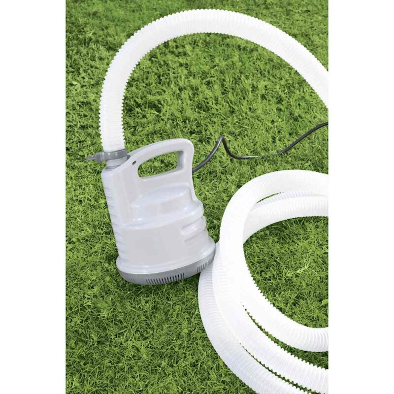 foto del prodotto pompa di drenaggio piscina bianca bestway