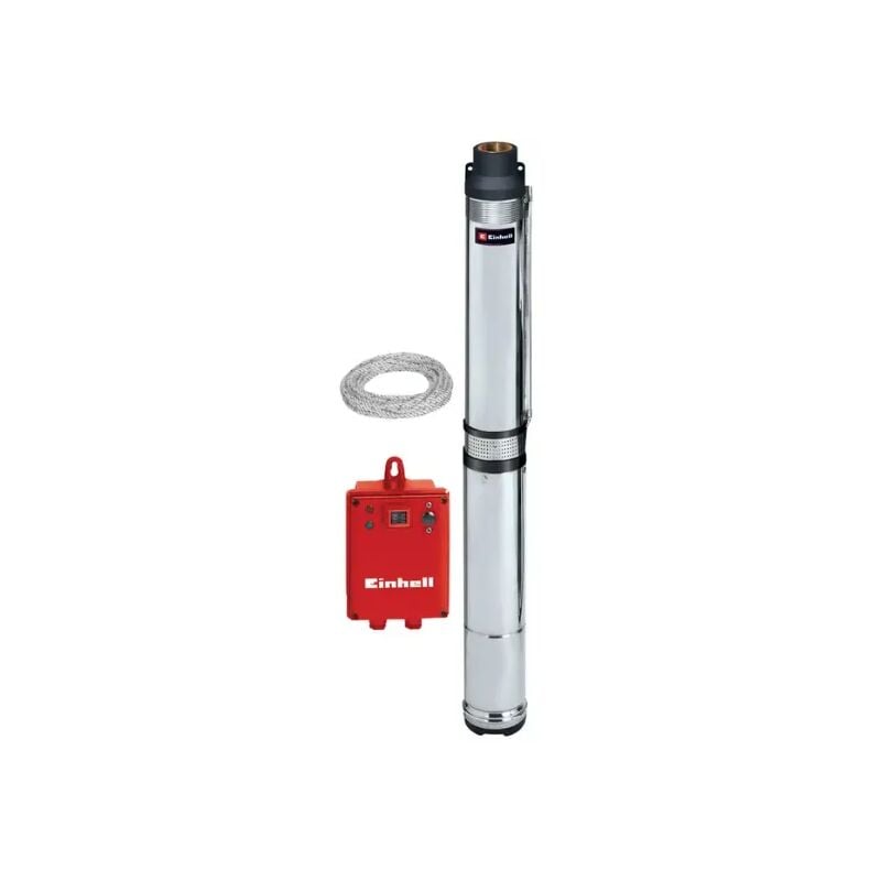 foto del prodotto pompa di profondita einhell gc dw 1300 n inox 1300w profondita 65m 5000 l h