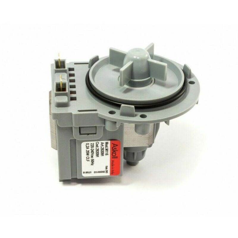 foto del prodotto pompa di scarico, acqua62263305, acqua61383505 per lavatrice lg