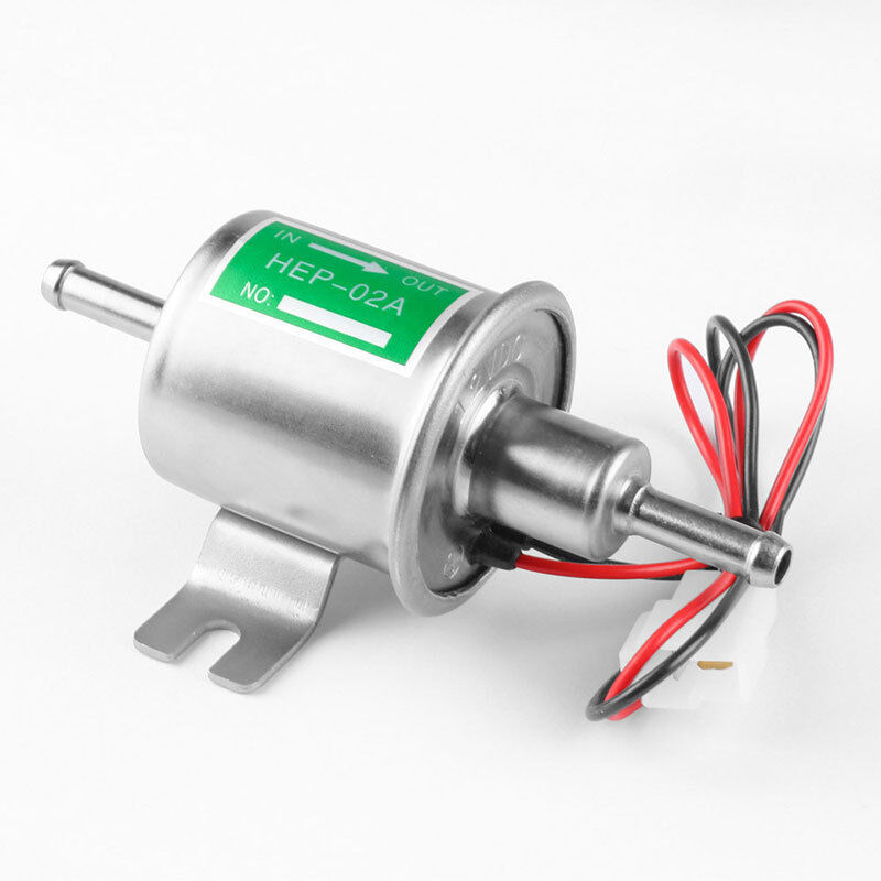 foto del prodotto pompa di trasferimento carburante 12v pompa carburante elettrica per motori diesel a benzina bassa pressione 12 volt oem hep 02a hep02a sollbry