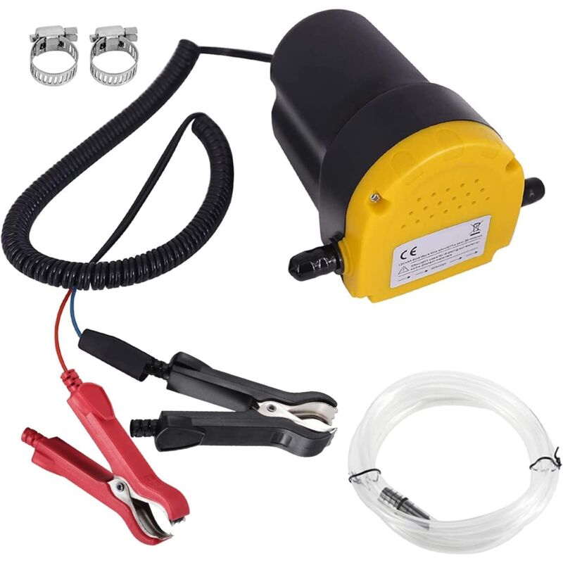 foto del prodotto pompa di trasferimento della pompa diesel 12v 80w pompa di scarico dell olio motore elettrica, pompa dell olio diesel per estrattore di fluidi per