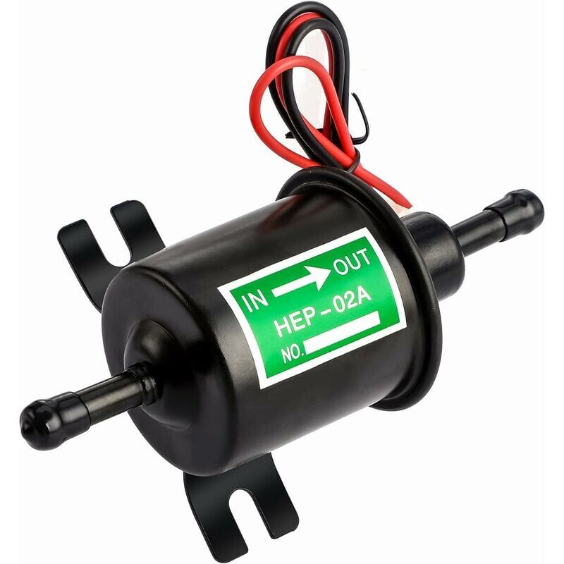 foto del prodotto pompa elettrica del carburante 12v hep 02a pompa elettrica del carburante a bassa pressione 2,5 4psi per tutte le auto, camion e barche