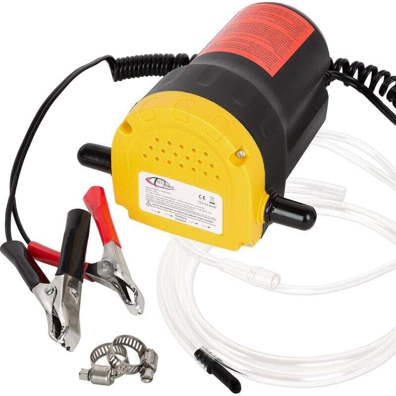 foto del prodotto pompa elettrica per cambio olio per motori e diesel, strumento per l estrazione dell olio