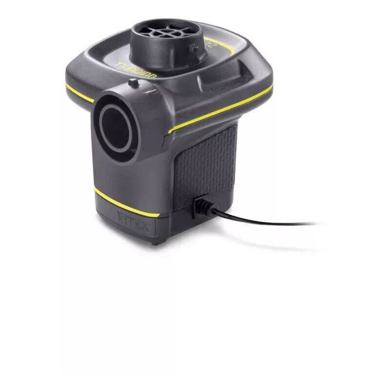 foto del prodotto pompa elettrica portatile intex quickfill con 3 ugelli, 220 240 v 12v cod. 66634