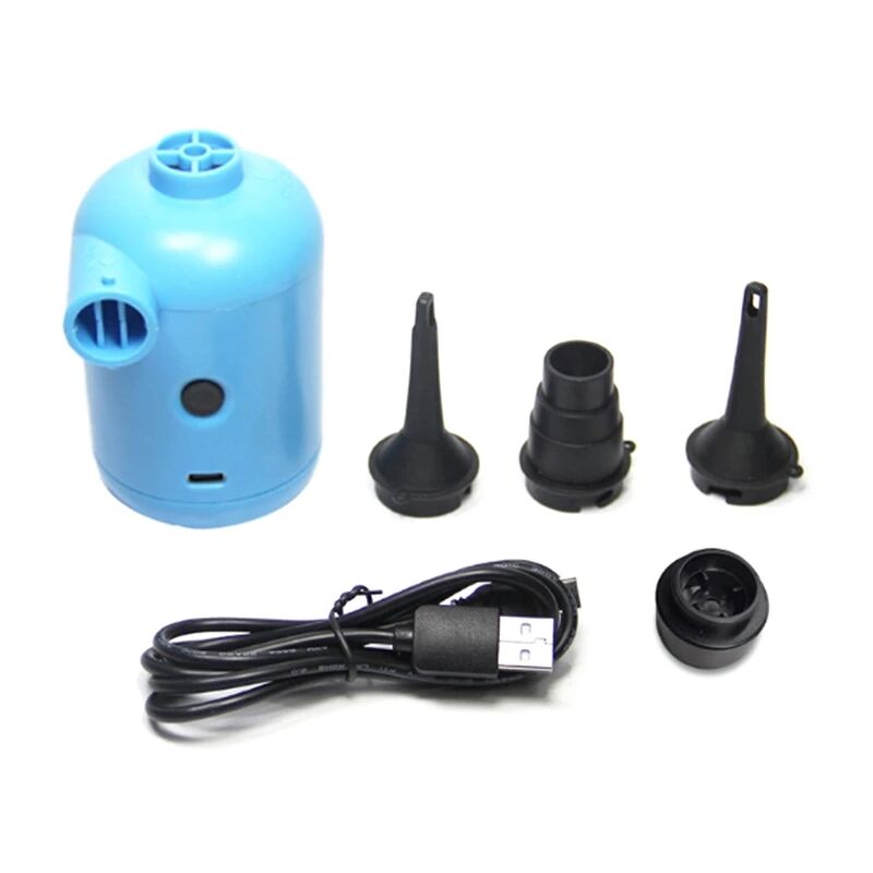 foto del prodotto pompa elettrica portatile usb per materasso gonfiabile barca divano auto