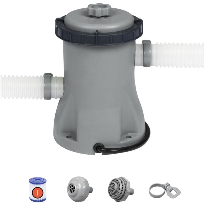 foto del prodotto pompa filtrante per piscina 1249 lt h bestway 58381 per piscina giardino esterno
