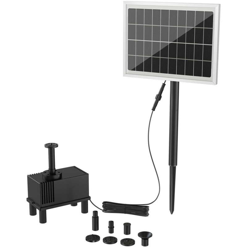 foto del prodotto pompa fontana solare 2w pompa per laghetto fontana decorativa per giardino bagno per uccelli decorazione acquatica aufun