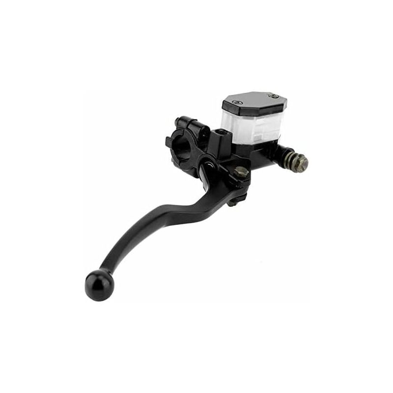 foto del prodotto pompa freno anteriore sinistra adatta per quad da 50 cc, 110 cc e 150 cc, con pompa a leva anteriore da 22 mm 7 8 pollici .