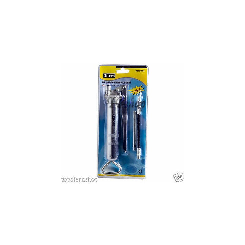 foto del prodotto pompa ingrassatore pistola per grasso ad aria manuale 100ml pompa grasso manuale