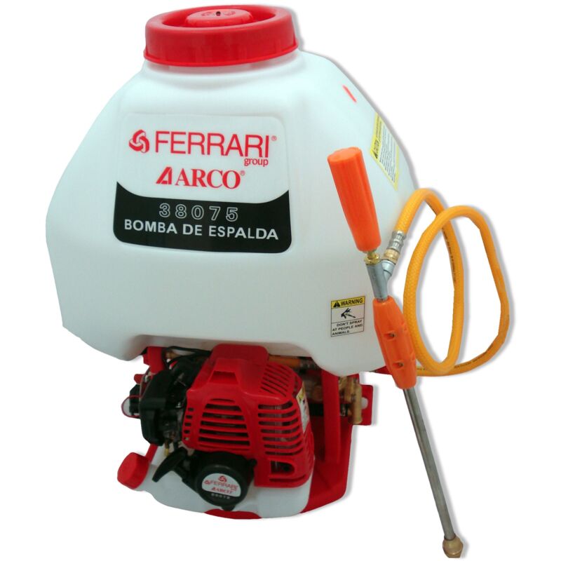 foto del prodotto pompa irroratrice a spalla ferrari 38075 a scoppio 25l guanto in omaggio