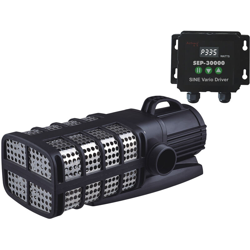 foto del prodotto pompa laghetto stagno regolabile prime vario sep 22000 70 200 watt con protezione compresa