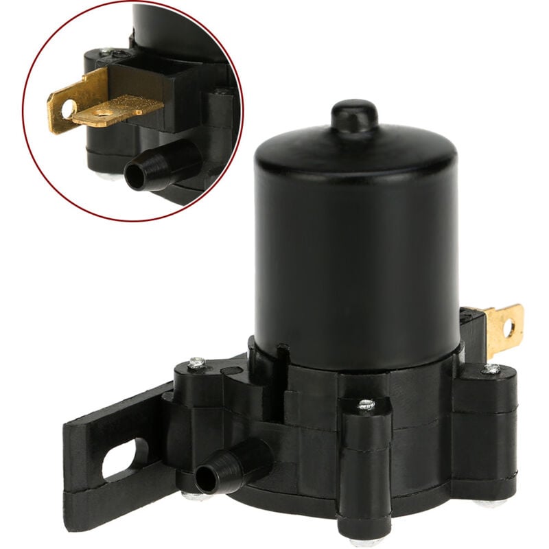 foto del prodotto pompa lavavetri universale 12v per parabrezza, acqua, per auto, furgoni, autobus, camion zoternen