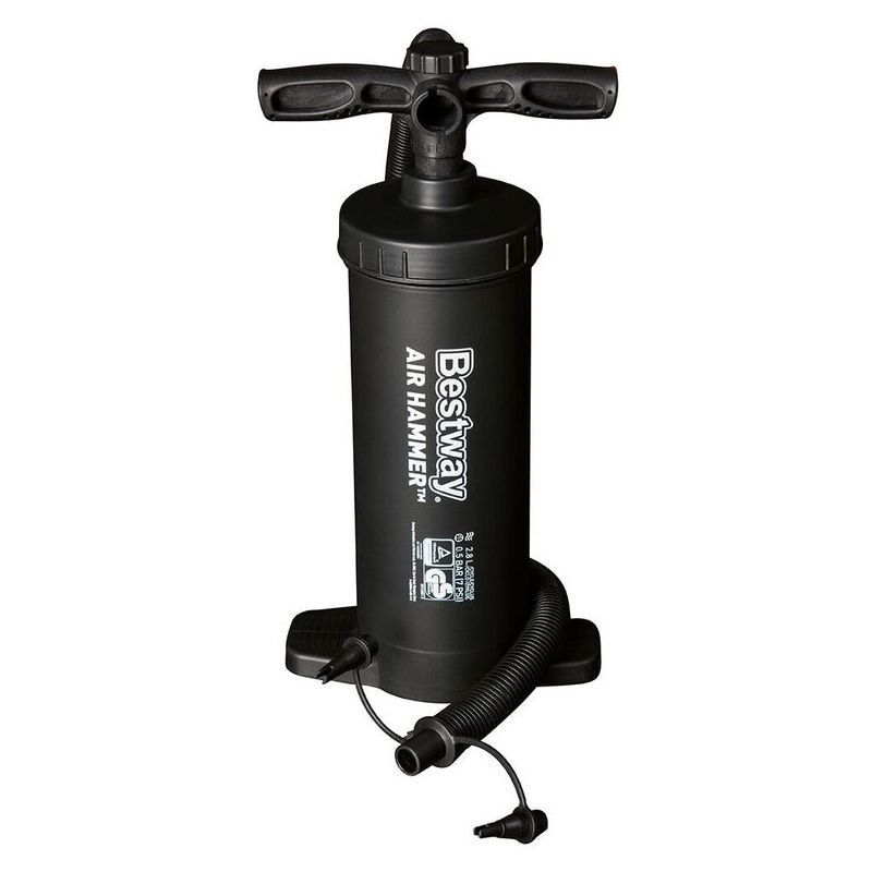 foto del prodotto pompa manuale mare piscina con accessori 37cm