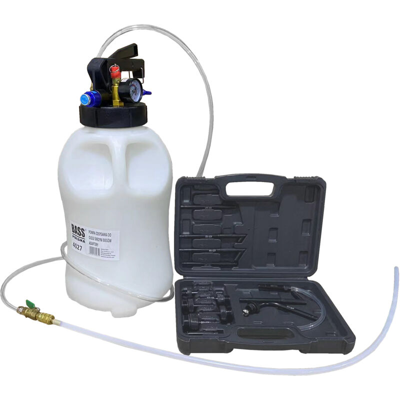 foto del prodotto pompa olio 10l per cambio automatico con adattatori