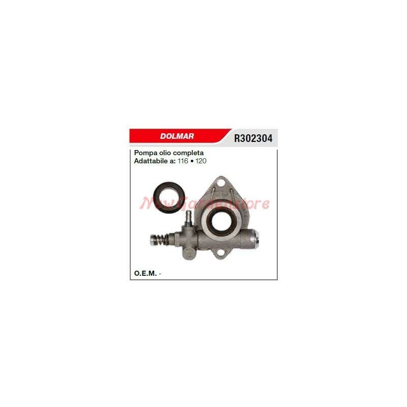foto del prodotto pompa olio compatibile dolmar motosega 116 120 r302304