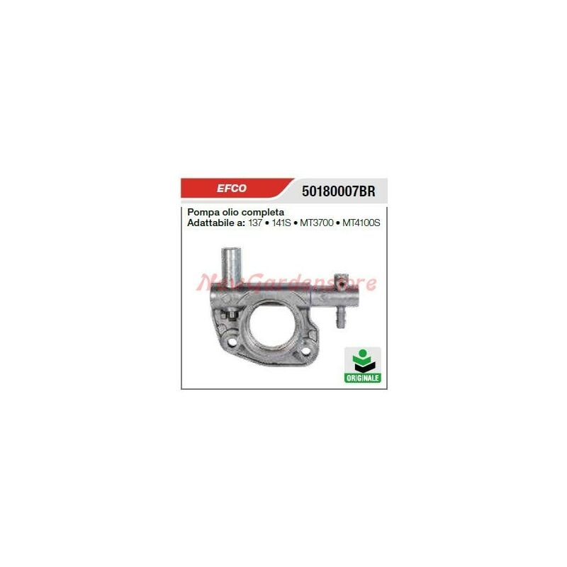 foto del prodotto pompa olio efco motosega 137 141s mt3700 mt4100s 50180007br