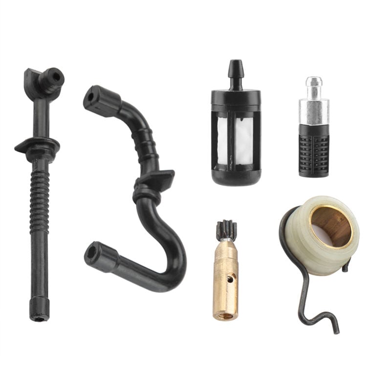 foto del prodotto pompa olio per motosega ej.life pompa olio, per stihls ms180 ms170 018 017 kit filtro tubo carburante per pompa olio per pompa a vite senza fine