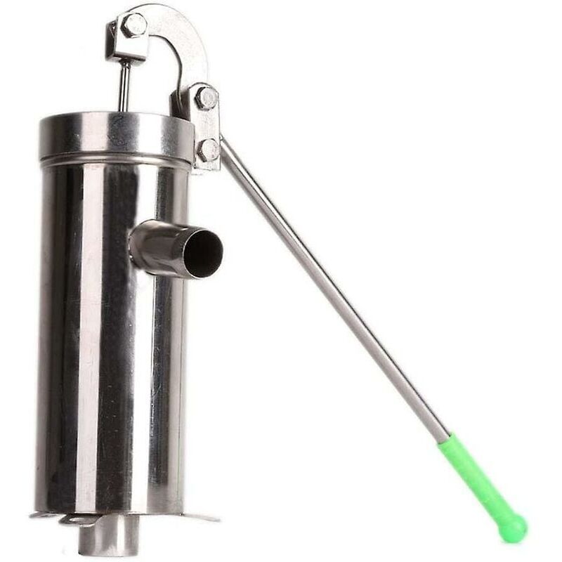 foto del prodotto pompa per acqua manuale pompa per acqua per pozzi a pressione con tubo dritto pompa per acqua per uso domestico in acciaio inossidabile