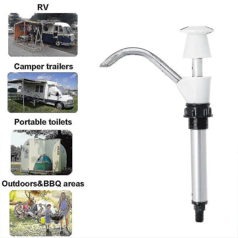 foto del prodotto pompa per acqua potabile pompa per acqua manuale, pompa per acqua a mano, pompa per acqua per lavello roulotte pompa per acqua a mano doppia azione