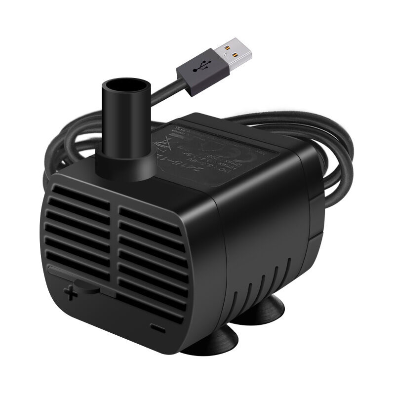 foto del prodotto pompa per acqua sommergibile, pompa per acquario, regolabile, 200 l h, 3 w, pompa usb catit ultra silenziosa per laghetto, acquario, fontana