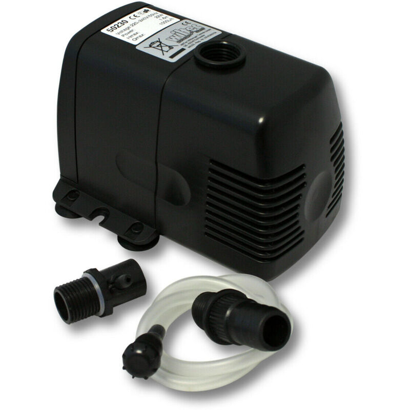 foto del prodotto pompa per acquario eco 1000l h 22 watt con tubo aria per acquario 160001759