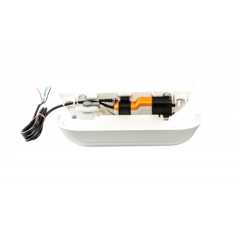 foto del prodotto pompa per condensa sauermann omega pack 20 l h per installazione sotto i condizionatori a parete colore del corpo ral9003 bianco segnale 