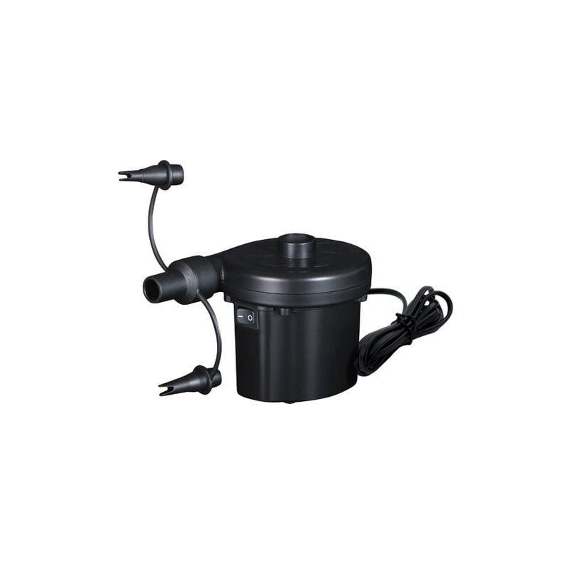 foto del prodotto pompa per gonfiaggio e sgonfiaggio elettrica 220 v per materassini e piscine gonfiabili