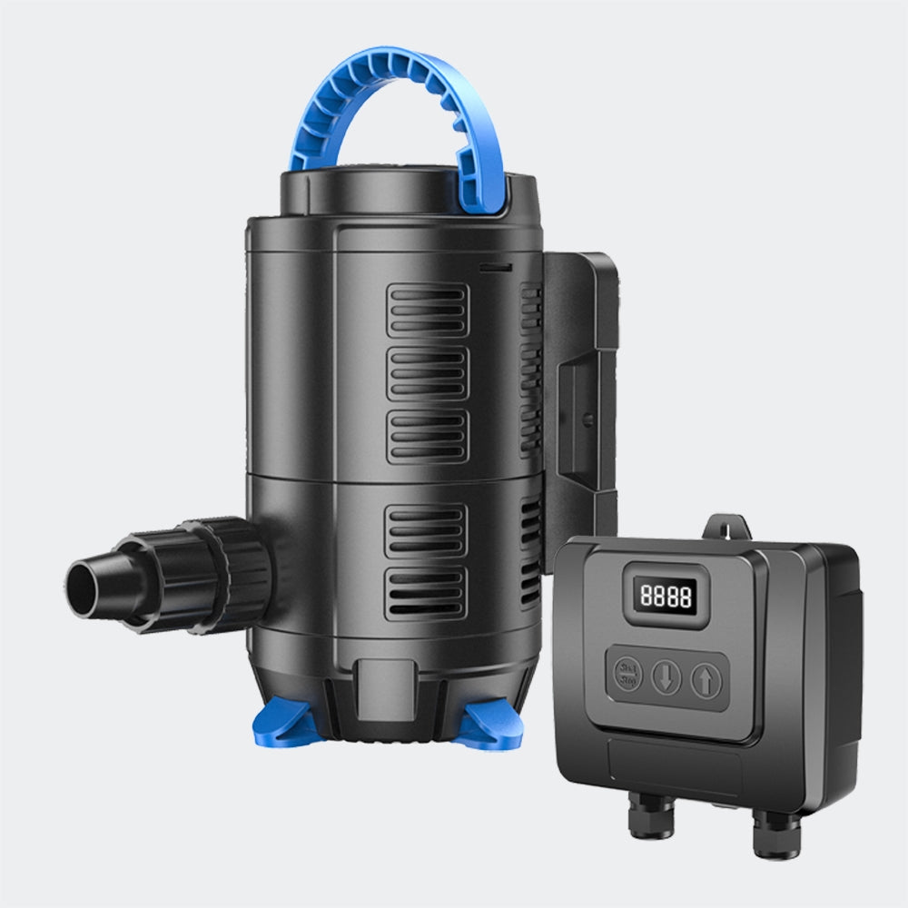 foto del prodotto pompa per laghetto filtro filtrazione corso d 39 acqua eco acquario laghetto eco 8000l h 80 watt 4216099