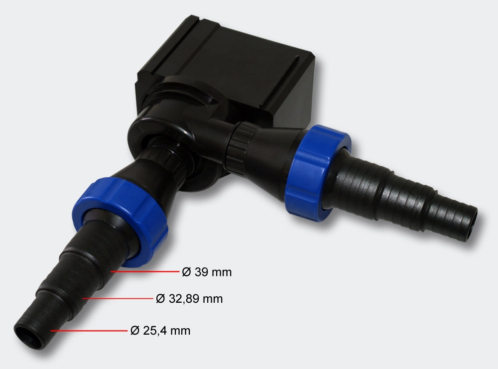 foto del prodotto pompa per laghetto filtro filtrazione corso d acqua eco acquario piccolo eco laghetto 6000 l h 40 watt 4216065