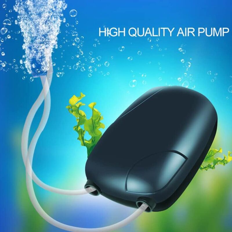 foto del prodotto pompa per ossigenazione per acquario alta efficienza risparmio energetico prestazioni stabili pompa ad aria ultra silenziosa 220v 3w 5w per acquari