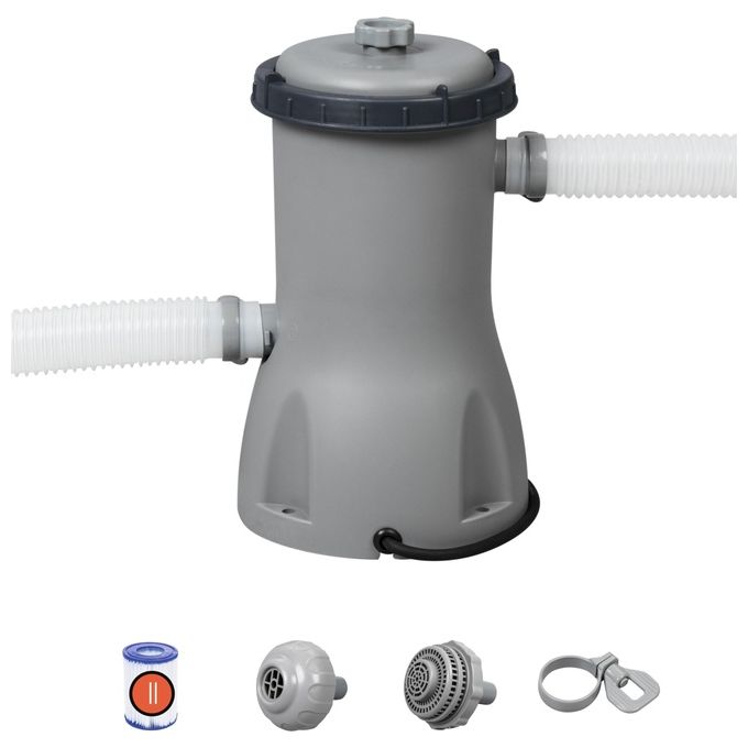 foto del prodotto pompa per piscina bestway 58386 a cartuccia flusso acqua 3028l h
