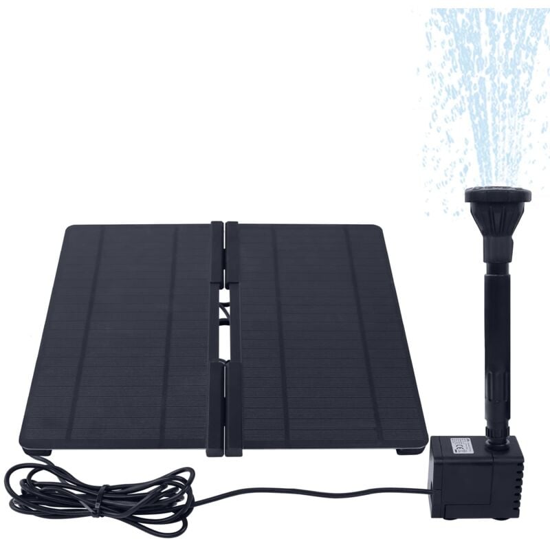 foto del prodotto pompa per stagno fontana solare pompa solare da 20 w con opzioni di modalit multiple fontana solare fontana da giardino giardino esterno tipo e