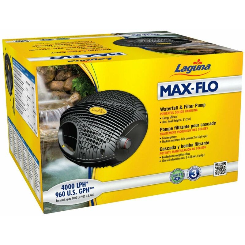 foto del prodotto pompa powerjet maxflo, per fontane e cascate nei laghetti da giardino laguna