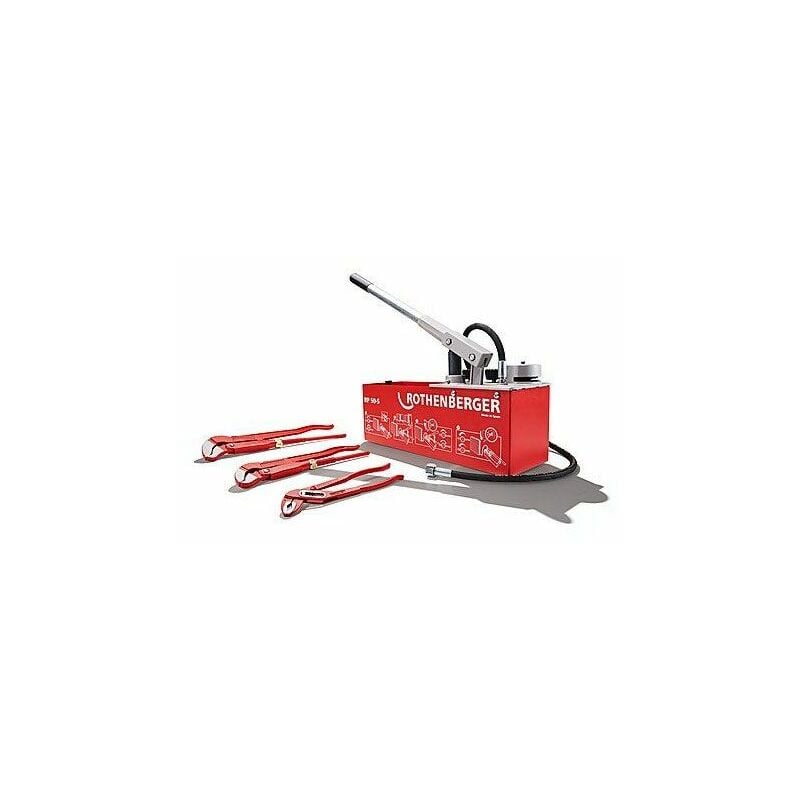 foto del prodotto pompa provaimpianti elettrica 0 60 bar rothenberger rp 50 s 1000002686