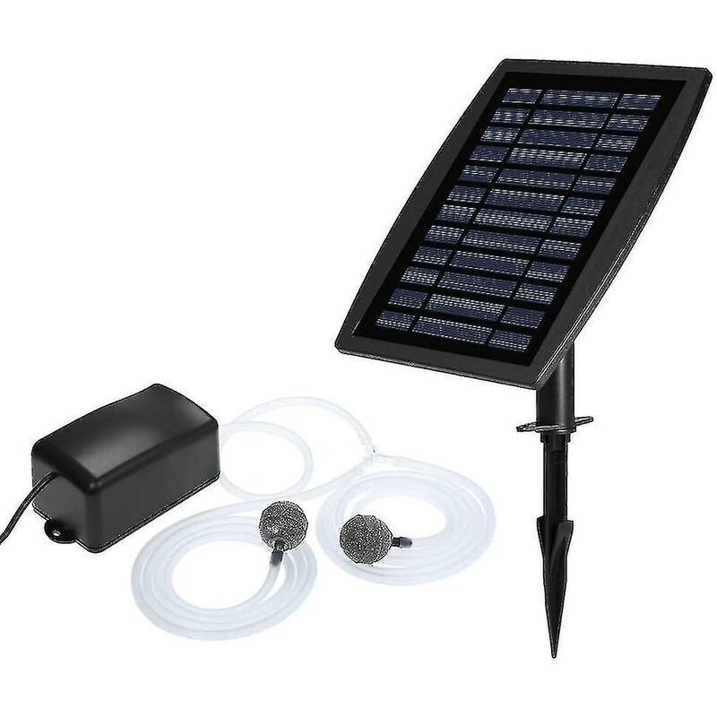 foto del prodotto pompa solare per acqua, aeratore per ossigeno, fontana, aeratore solare per laghetto, pompa solare per ossigeno per acquario, aeratore per ossigeno
