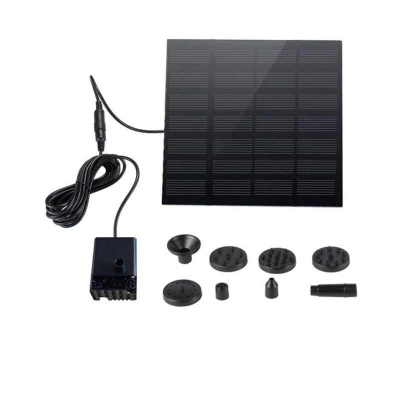 foto del prodotto pompa solare per laghetto sunrain, pompa per fontana, pompa solare per fontana da giardino, pompa per fontana, pompa per fontana