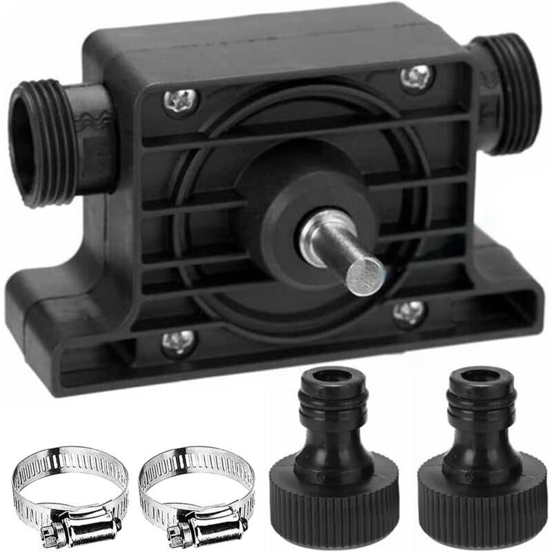 foto del prodotto pompa sommergibile elettrica portatile, pompa per trapano elettrica portatile, pompa per trapano manuale, pompa autoadescante leggera, pompa per