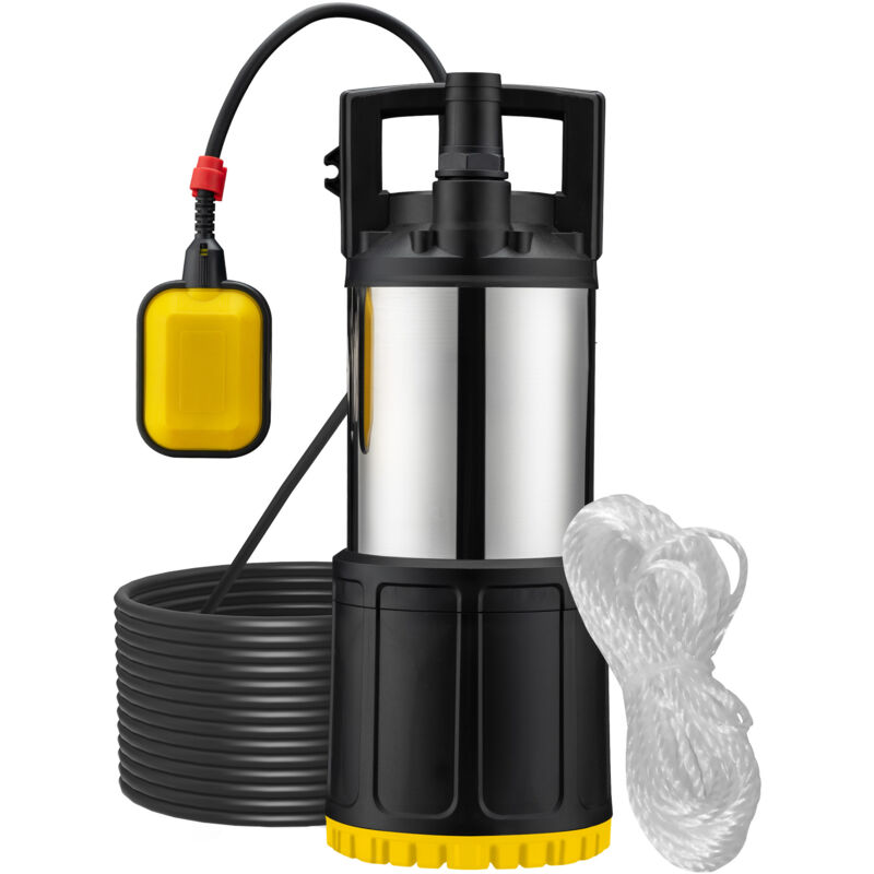 foto del prodotto pompa sommersa acciaio inox, 1000w, 5500 l h, prevalenza 30 m, elettropompa a immersione per pozzi wiltec