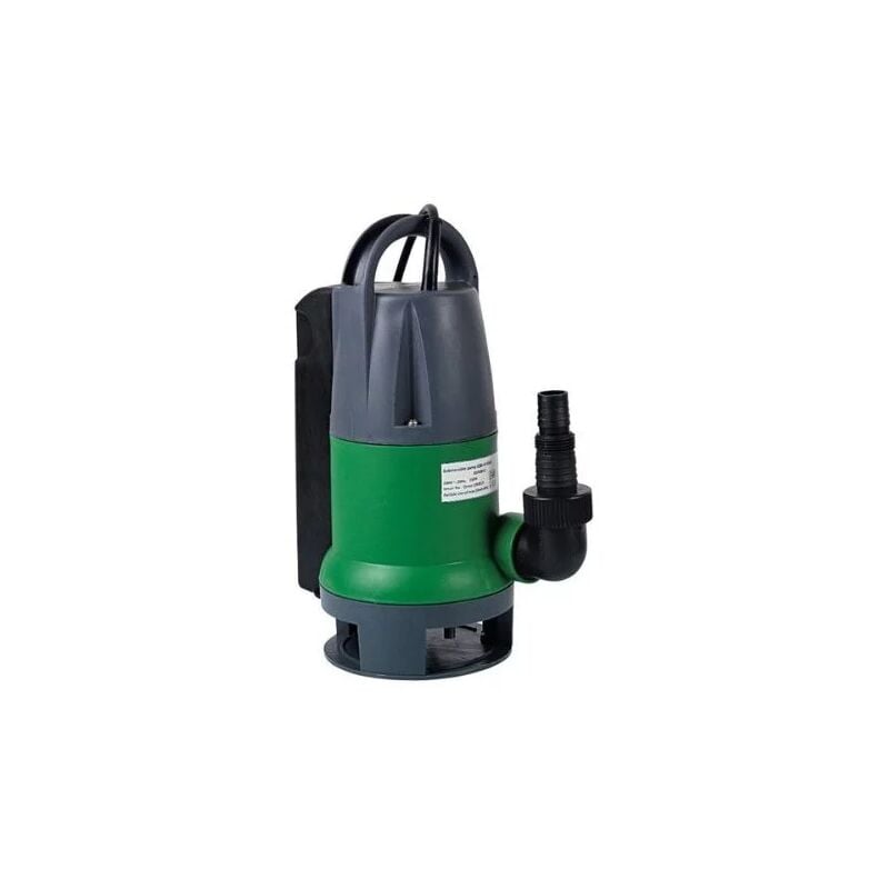 foto del prodotto pompa sommersa acque di scarico, 500 w, 10 000 l h, verde grigio, 34x16x26 cm ribimex prpvc550ca