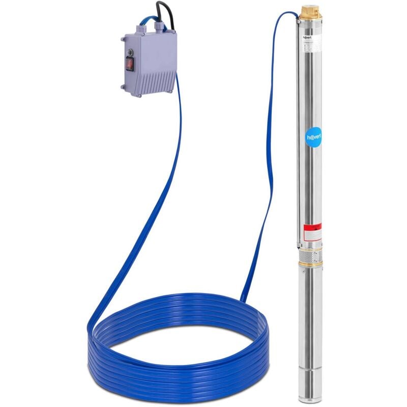 foto del prodotto pompa sommersa per pozzo elettropompa acqua per pozzi profondi 4,6 m h 84 m