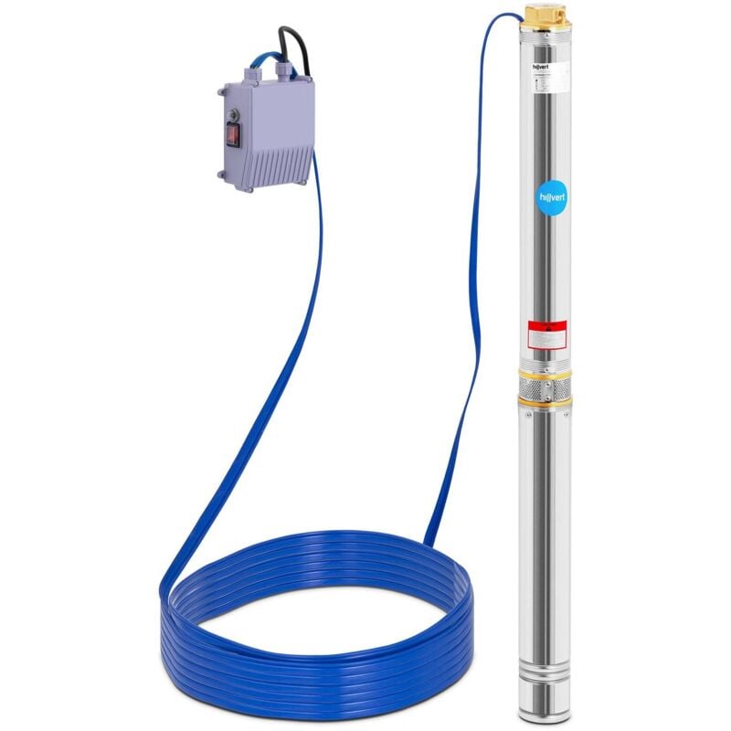 foto del prodotto pompa sommersa per pozzo elettropompa acqua per pozzi profondi 9.000 l h 76,4 m