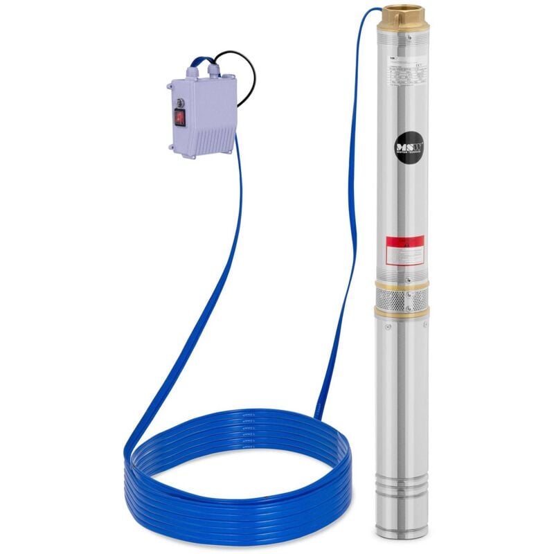 foto del prodotto pompa sommersa per pozzo pompa immersione profonda 10,80 m h 1.100 w