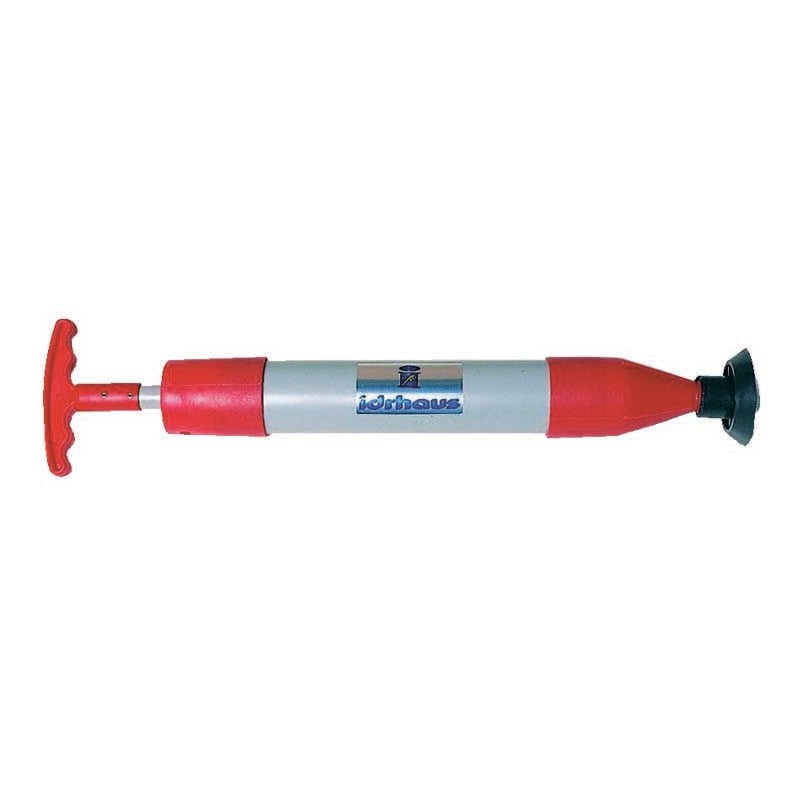 foto del prodotto pompa stura lavelli in plastica, disotturatore manuale professionale