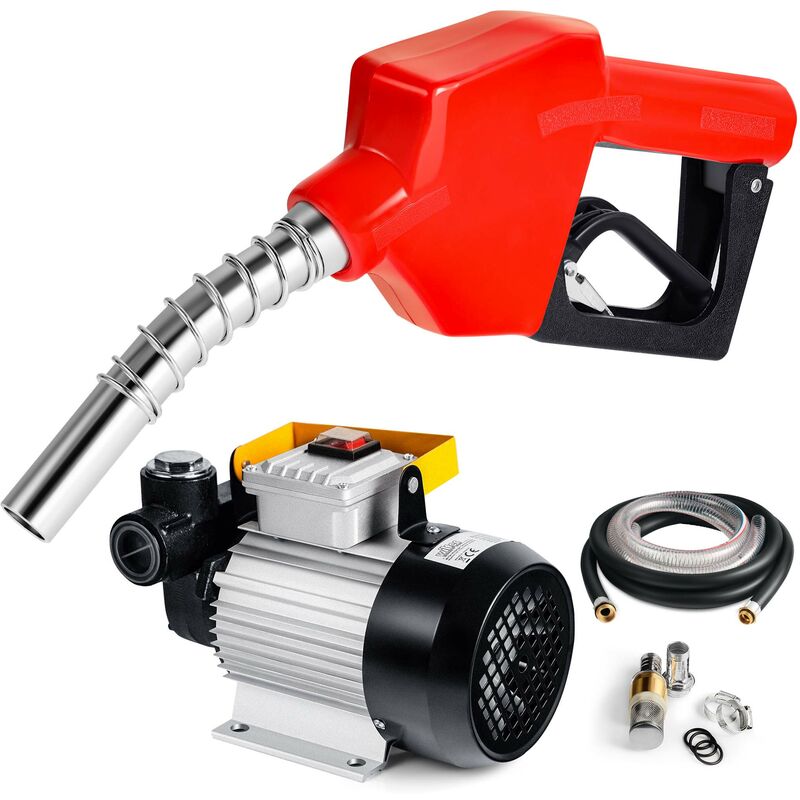 foto del prodotto pompa travaso gasolio, autoadescante, per biodiesel e olio combustibile 230v 550w 60l min wiltec