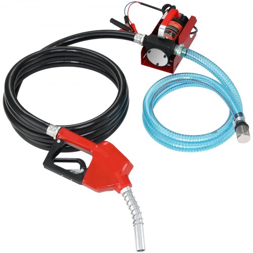 foto del prodotto pompa travaso per diesel cc12v portata 37,8l min portatile per trasferimento carburante nellofficina, pompa per trasferimento del diesel cherosene