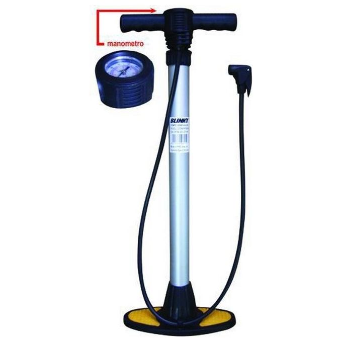 foto del prodotto pompe per cicli treppiede vigor con manometro diametro 38 mm