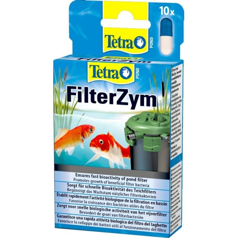 foto del prodotto pond filterzym 10cpr attivatore batterico per laghetti tetra